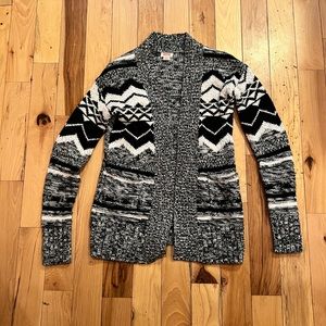 Patterned Cardigan
